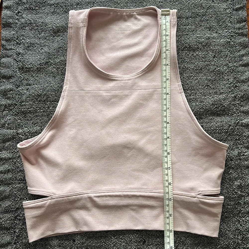 Outdoor Voices Crop Slashback Sports Bra Size Small - Picture 9 of 12
